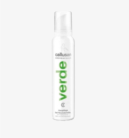 callusan verde, droge huid, jeuk